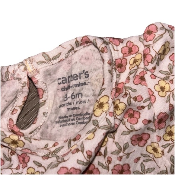 Lot Of 7 Baby Girl Short Sleeve Bodysuits Size 3-6 Months - Picture 3 of 9